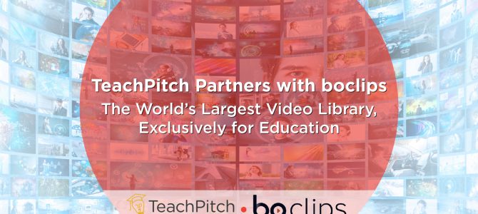 TeachPitch Partners with boclips