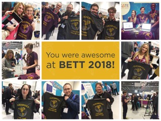 You were awesome at BETT 2018!