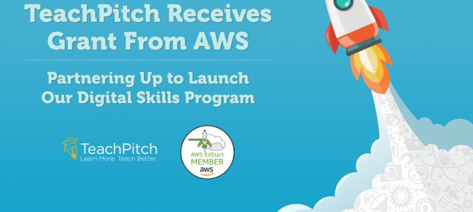 TeachPitch Receives Grant from AWS